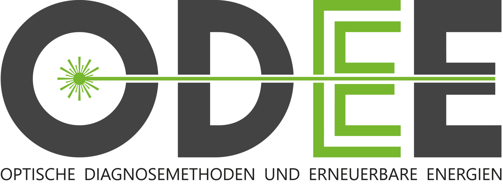 Logo ODEE - Optische Diagnosemethoden und Erneuerbare Energien